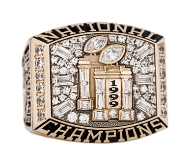 1999 Florida State Seminoles NCAA Championship Players Ring - Jamal Reynolds